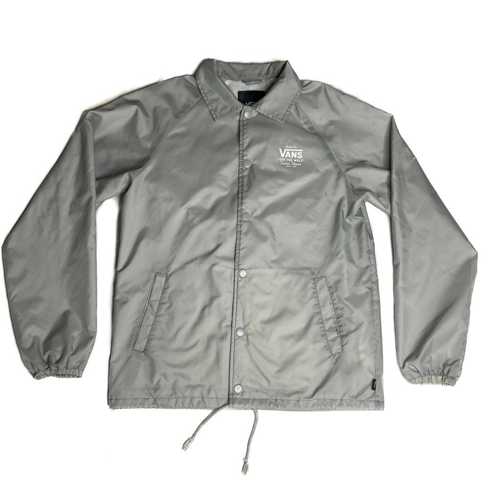 Vans Gray Windbreaker Jacket